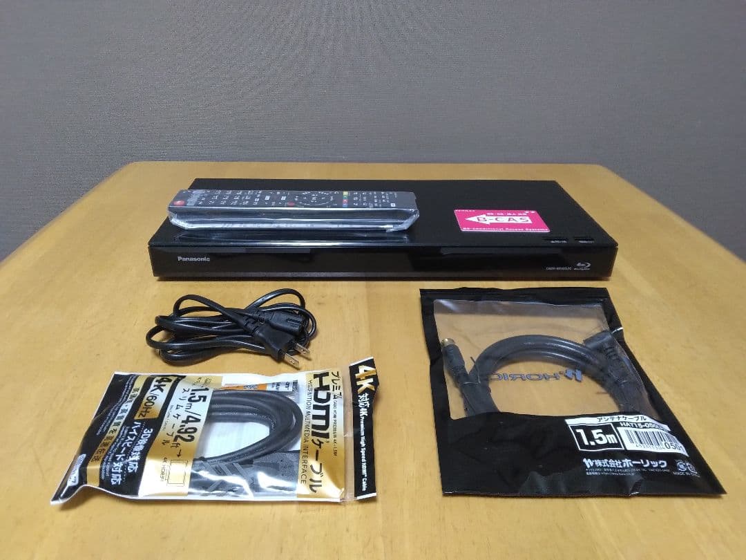 Panasonic　ブルーレイレコーダー BRW520 　2番組同時録画 保証付