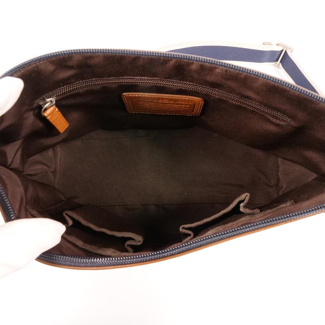 コーチ ショルダーバッグ ヘリテージ ストラップ ワンショルダー キャメル