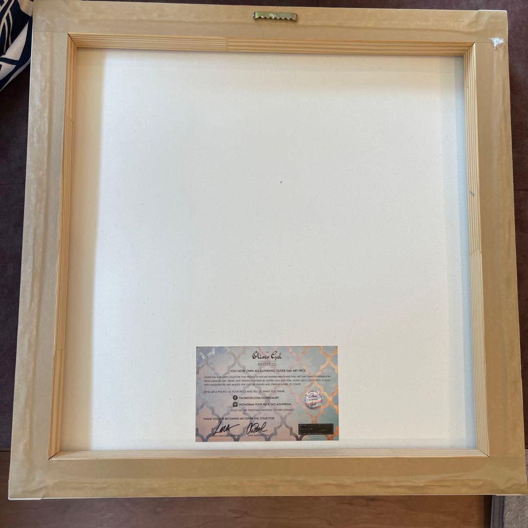 Oliver Gal Fancy Doxieキャンバスアート 51x51cm