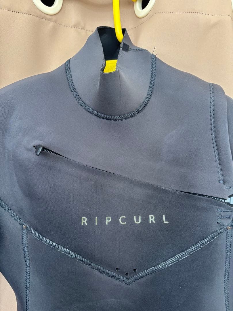 【状態良】RIP CURLウェットスーツ ジャーフル MS フロントジップ4/3