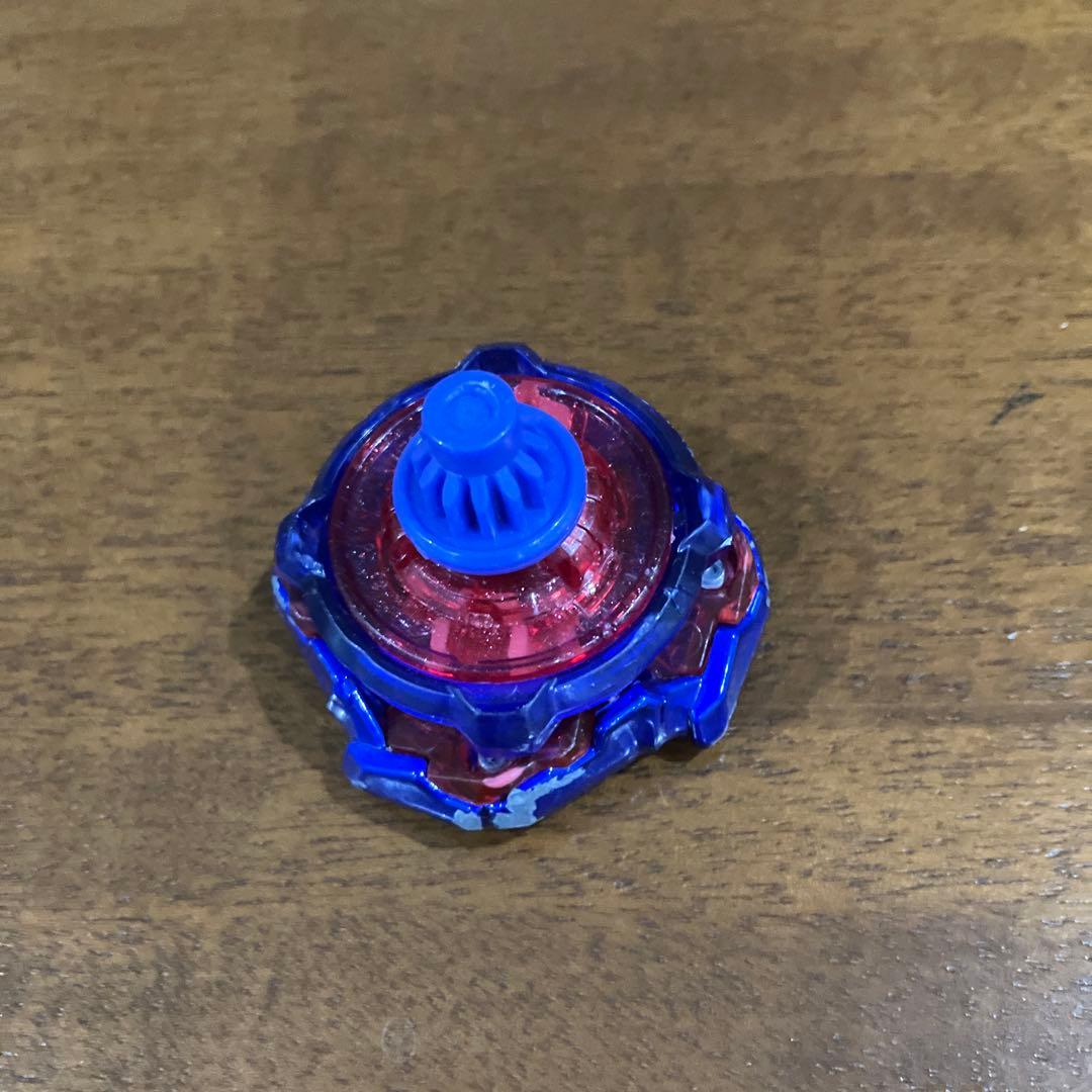 ベイブレードX　原色　コバルトドレイク　メタルコート；ブルー