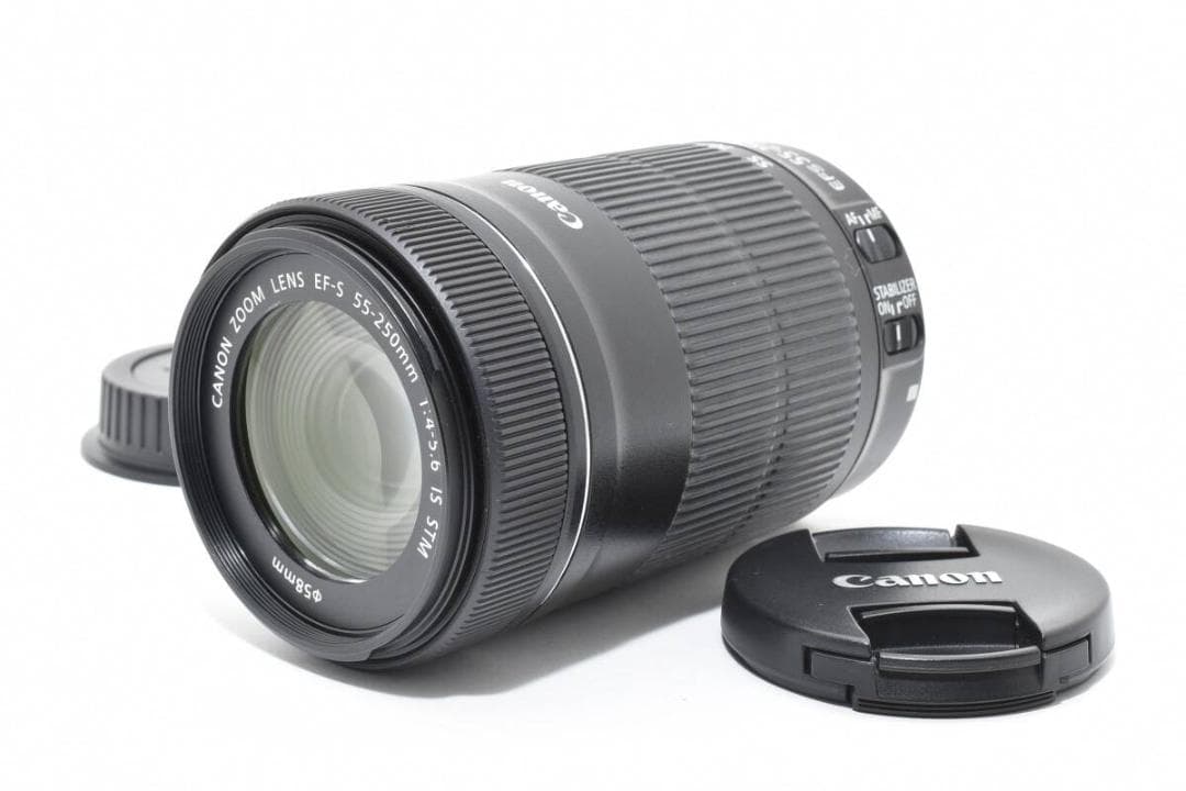 【実用美品】キヤノン EF-S 55-250mm F4-5.6 IS STM