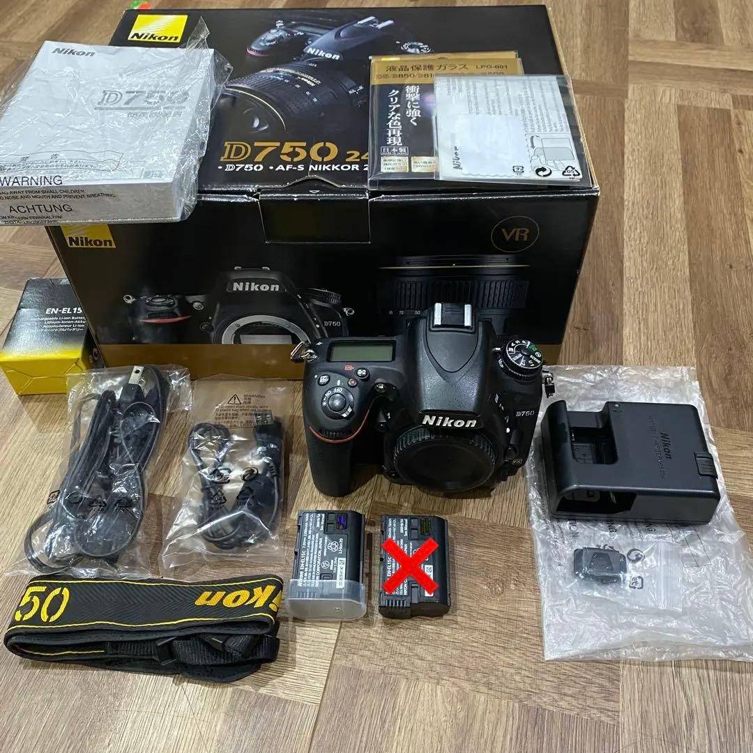 16,000ショット】Nikon D750 ボディ 一眼レフ ニコン