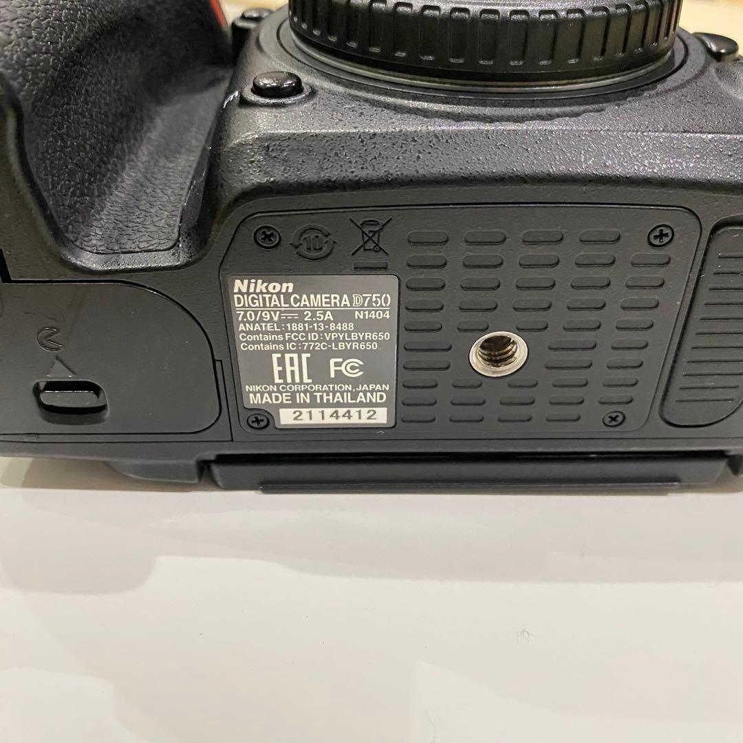 16,000ショット】Nikon D750 ボディ 一眼レフ ニコン