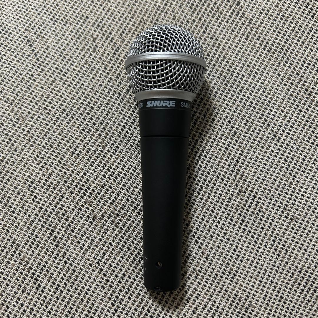 SHURE SM58 ダイナミックマイク ケーブルセット