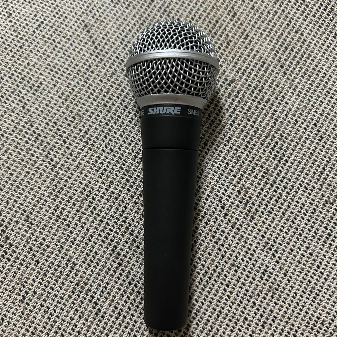 SHURE SM58 ダイナミックマイク ケーブルセット