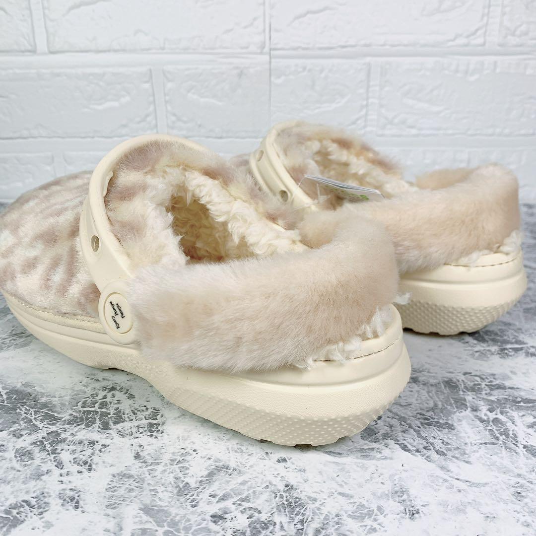 【完売品】きゃりーぱみゅぱみゅ × クロックス ファー レオパード 23cm