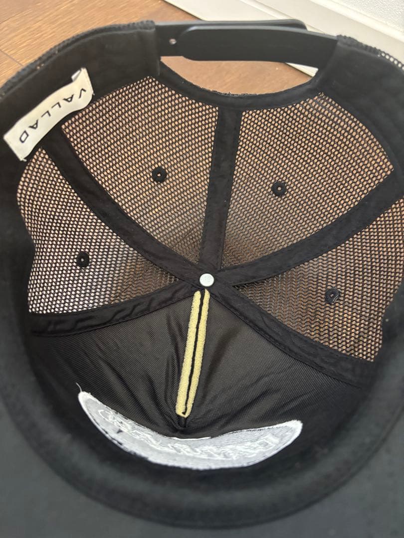 VALLAD キャップ　ブラック