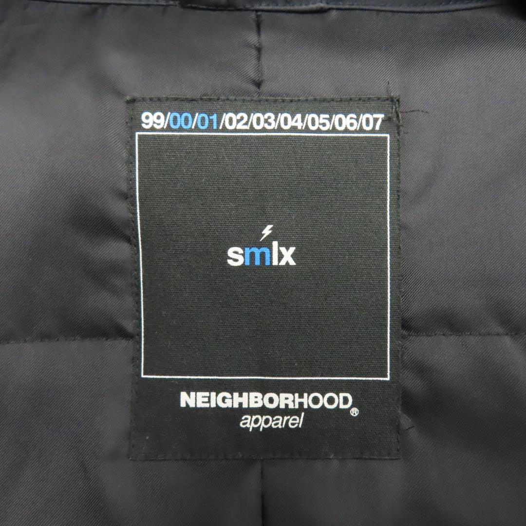 00AW NEIGHBORHOOD バイカラー ワイヤー モッズ ジップ コート