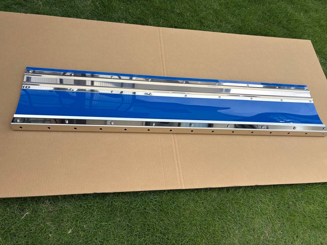 サービス品　軽トラック長タレ　一枚物　青ゴム　ステンレス　ハイゼット　キャリー等