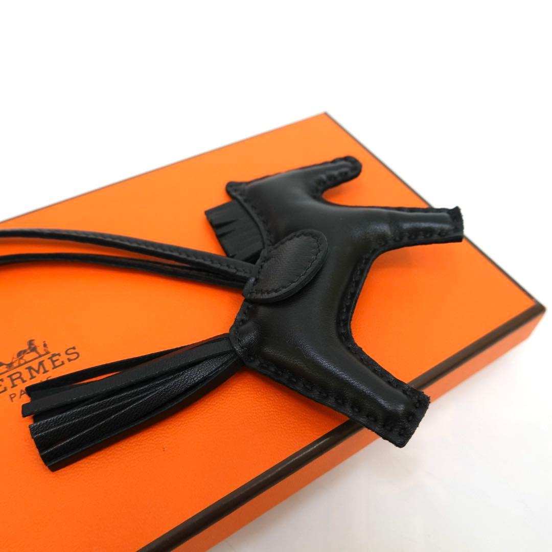 エルメス　ロデオ　pm チャーム　SO BLACK 黒　Z刻印