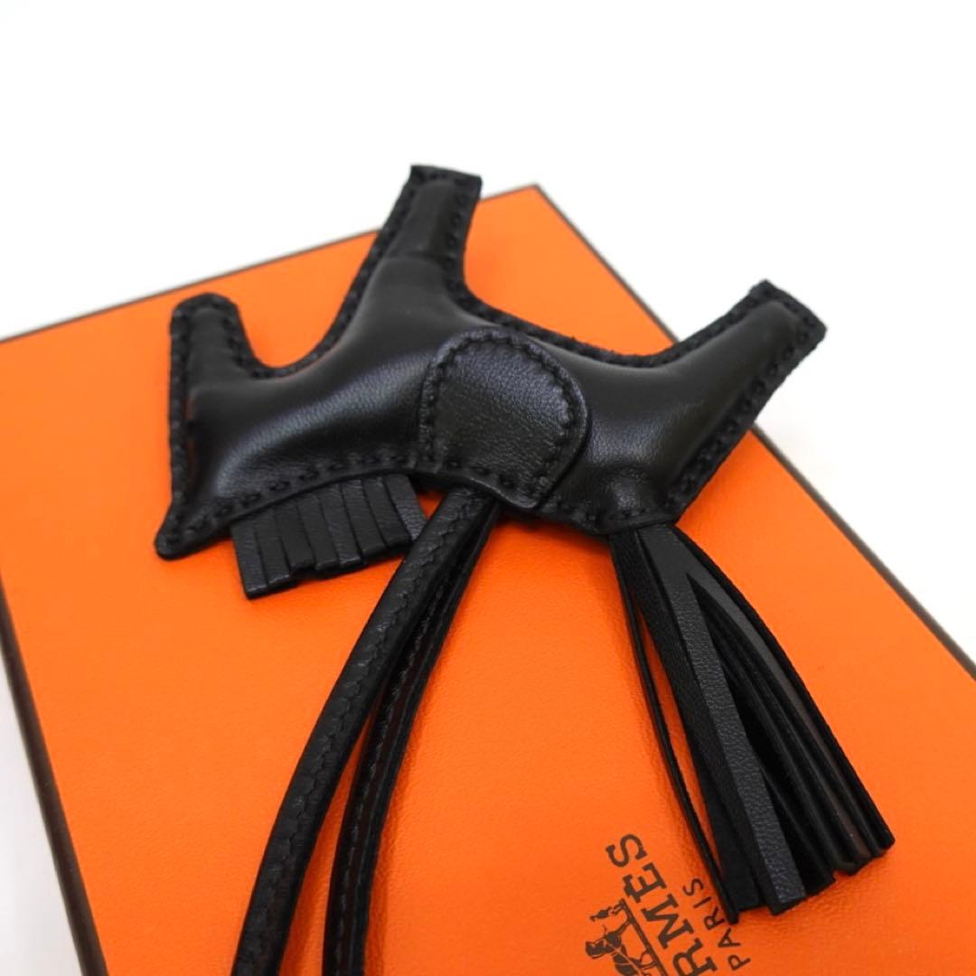 エルメス　ロデオ　pm チャーム　SO BLACK 黒　Z刻印