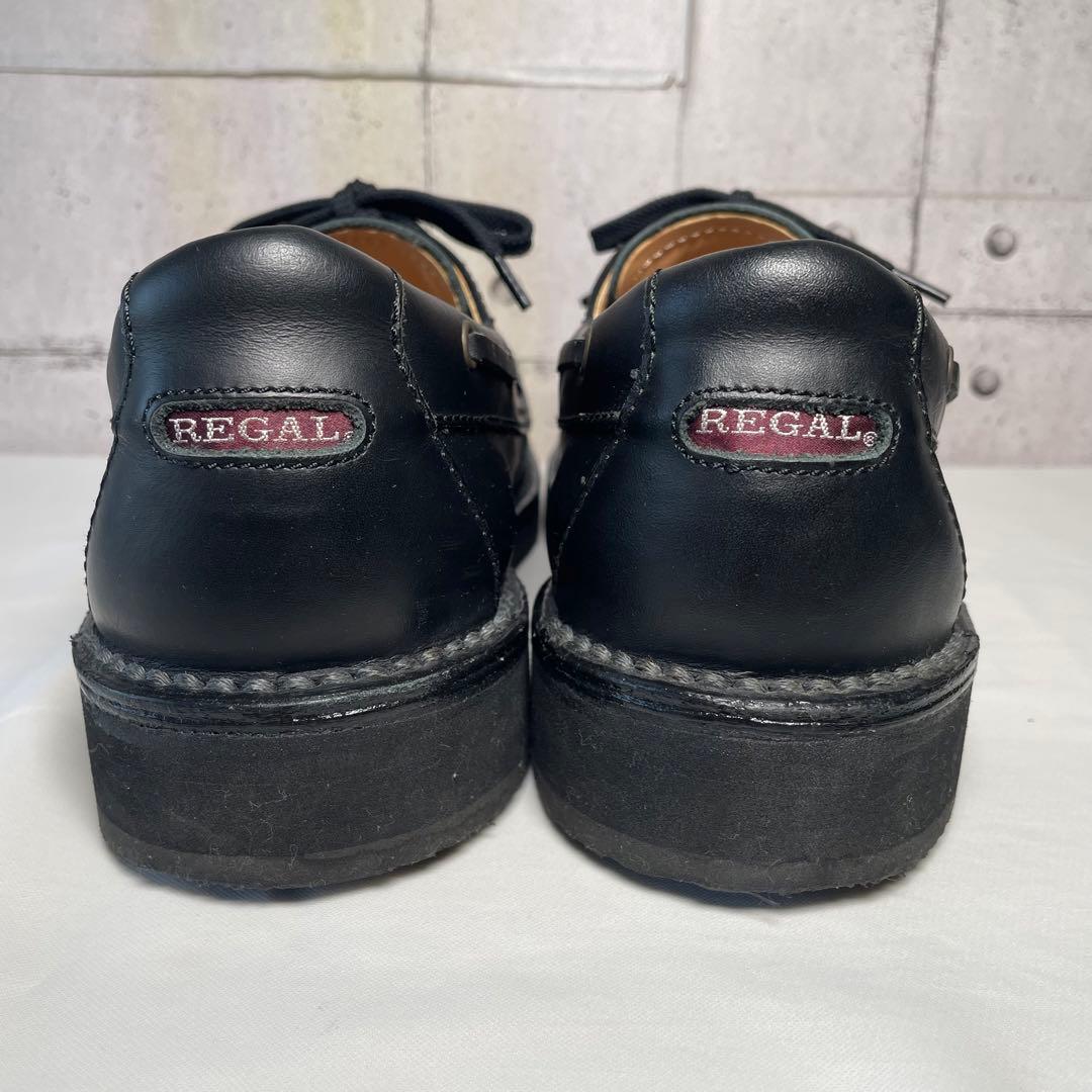【美品】リーガル ウォーカー 革靴 デッキシューズ ビブラムソール　26cm相当