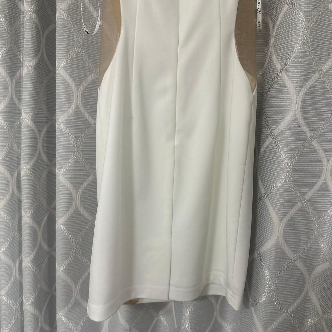 Sugarドレス ナイトキャバドレス ホワイト オフショルダー/セクシー/ドレス