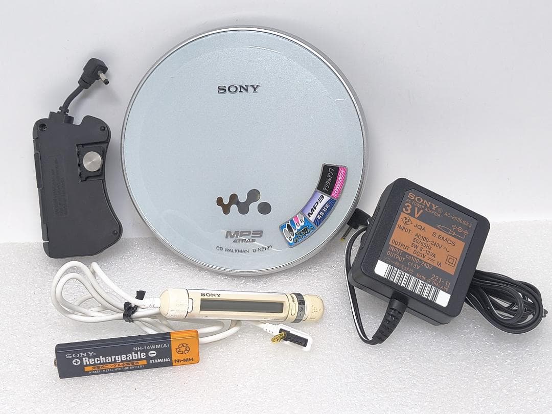 【動作確認済】SONY ポータブルCDプレーヤー Walkman D-NE730