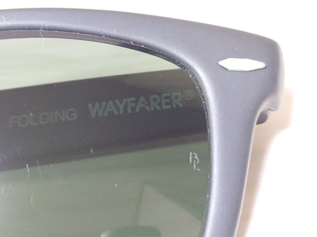 【専用】Ray-Ban B＆L(USA) 社製　Folding Wayfarer