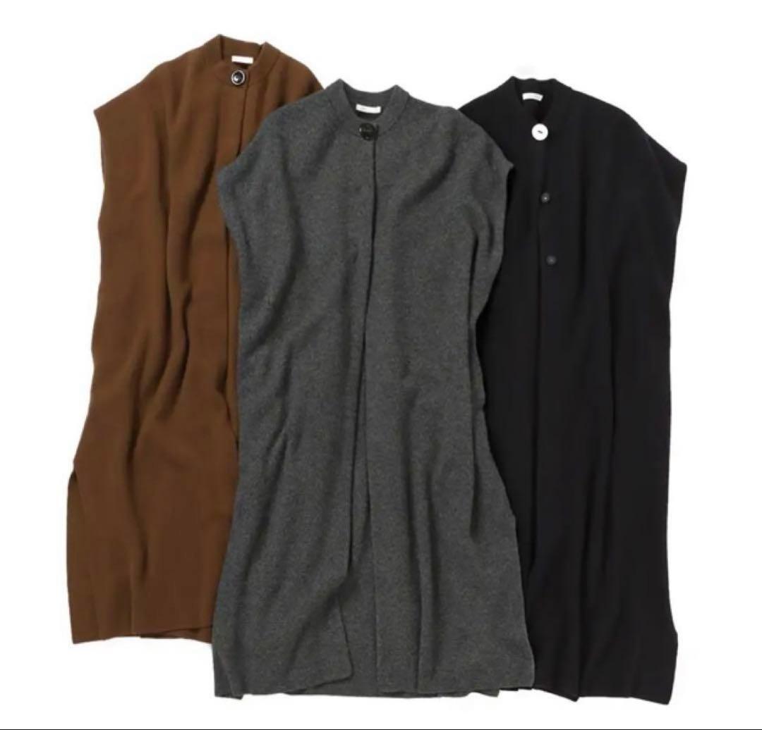 ハウスオブロータス 高山都 コラボ カシミヤ混スムースニットジレ ベスト