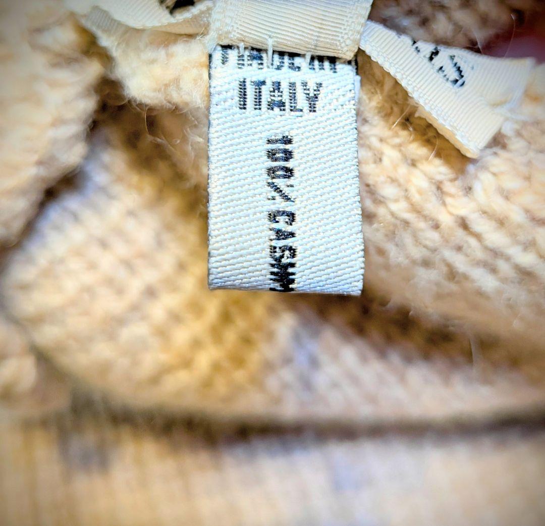 ​【週末限定セール】エルメス マルジェラ期 カシミヤ ニット帽 ヴィンテージ