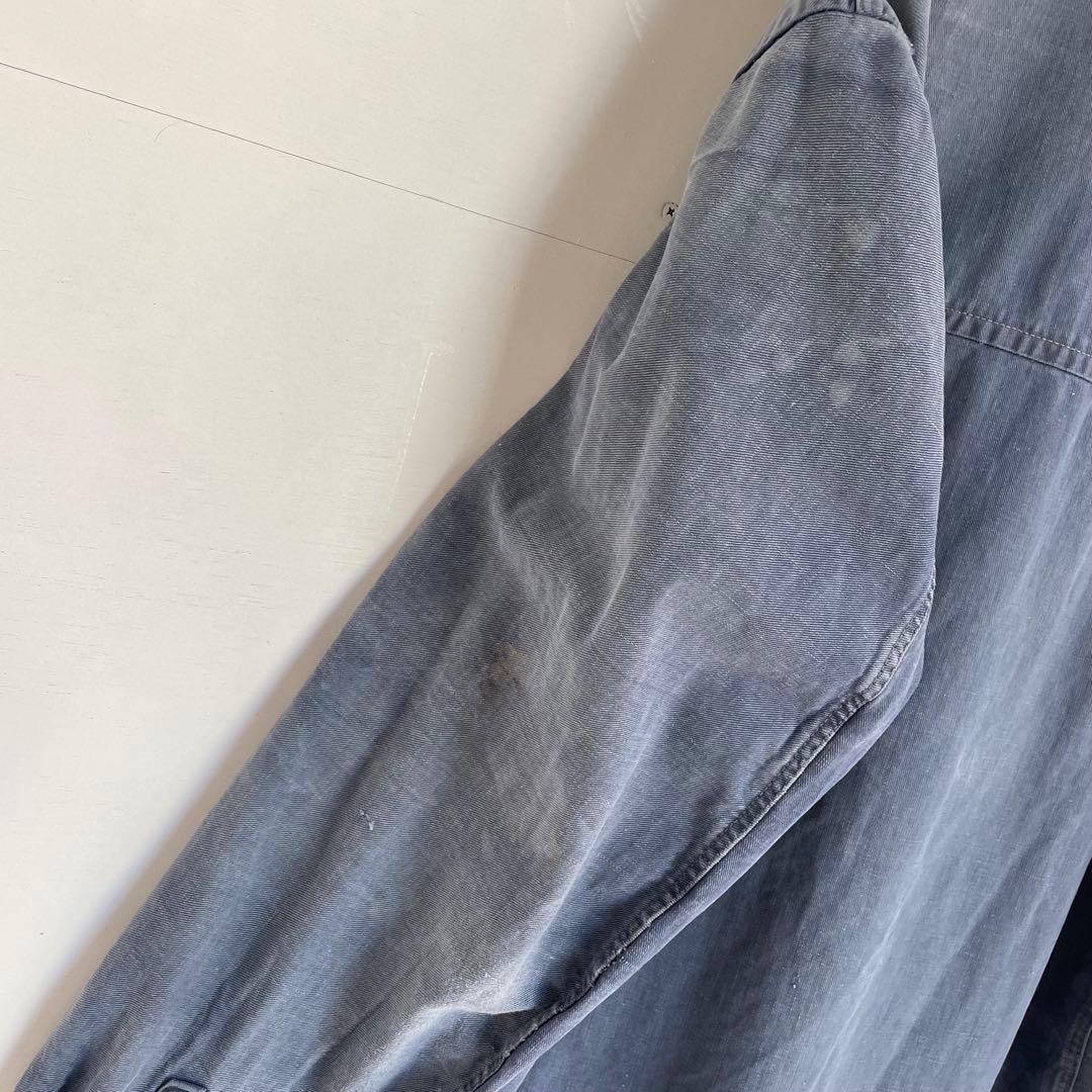 50s 60s フレンチ ワークコート ヴィンテージ 古着 襤褸 ワークウェア