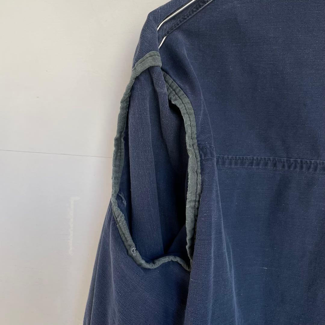 50s 60s フレンチ ワークコート ヴィンテージ 古着 襤褸 ワークウェア