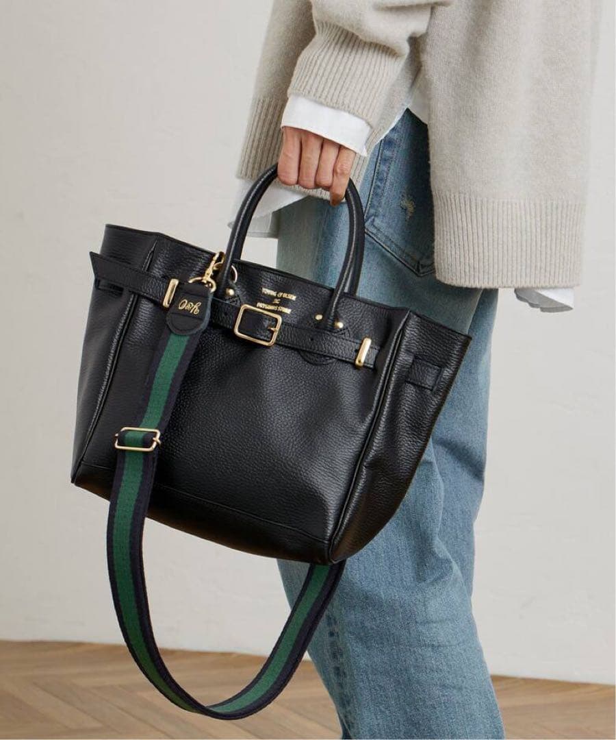 FRAMeWORK 【YOUNG&OLSEN】別注ストラップ付きベルト バック