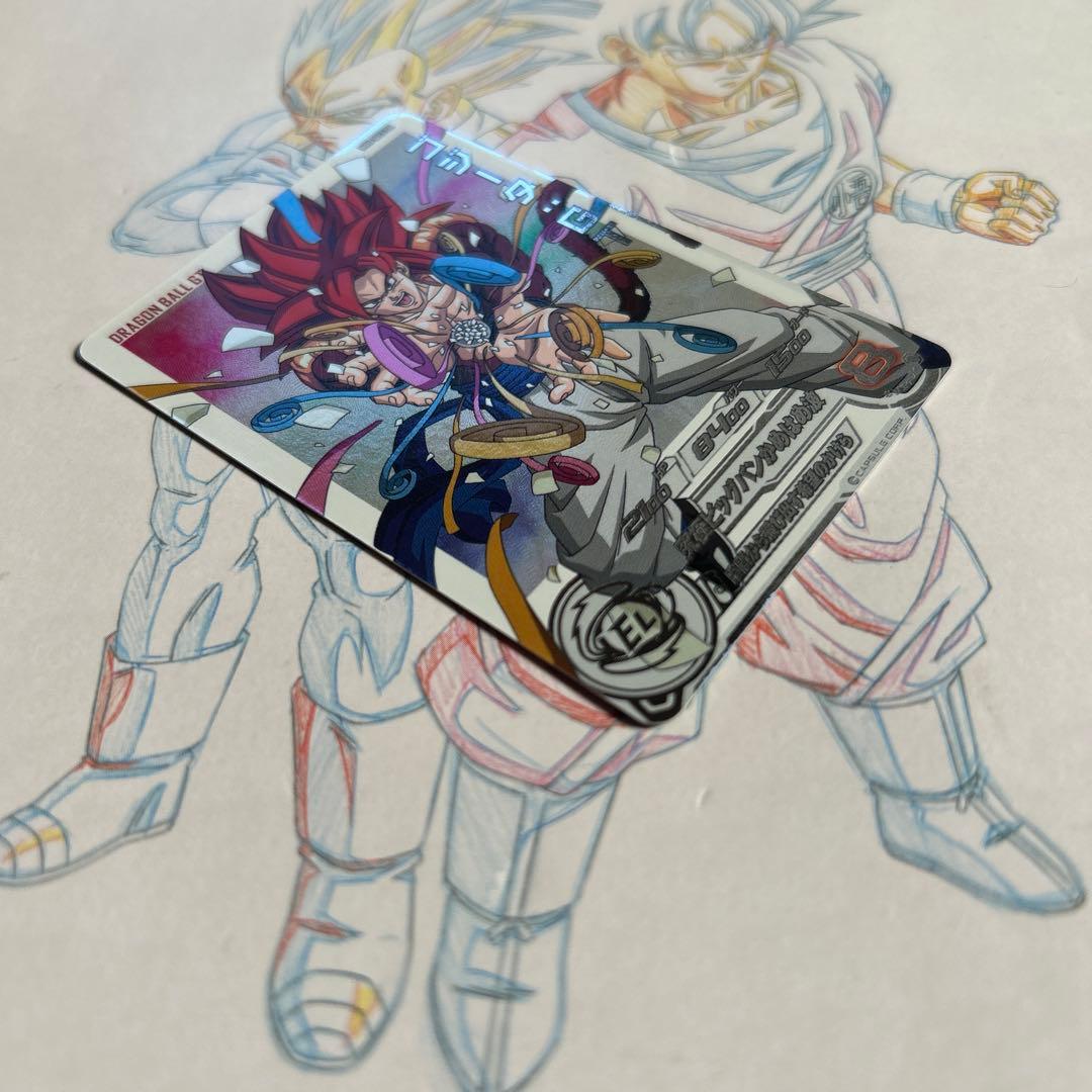 ドラゴンボールヒーローズ⭕️ゴジータgt⭕️mm6-sec3 da