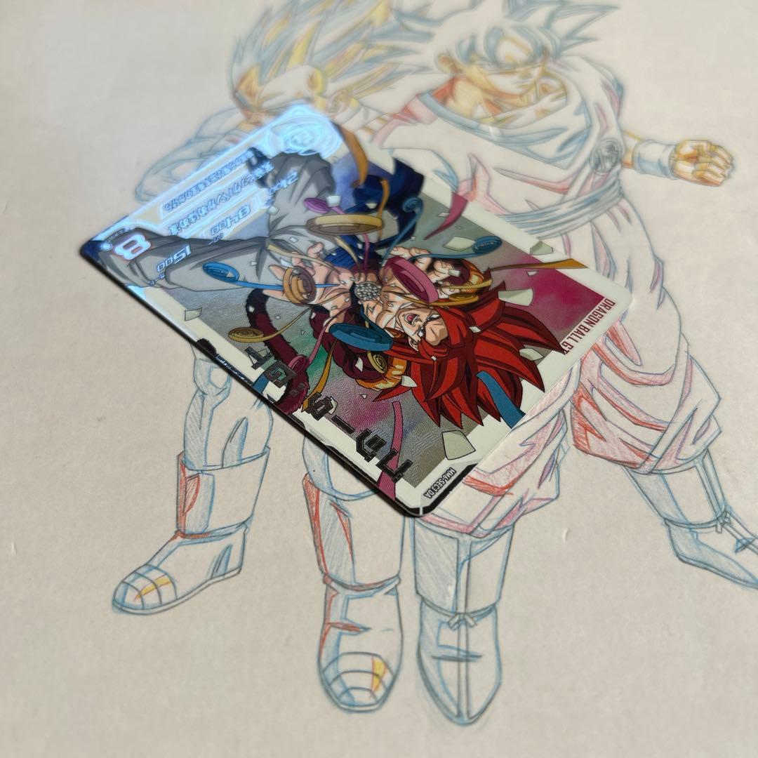 ドラゴンボールヒーローズ⭕️ゴジータgt⭕️mm6-sec3 da