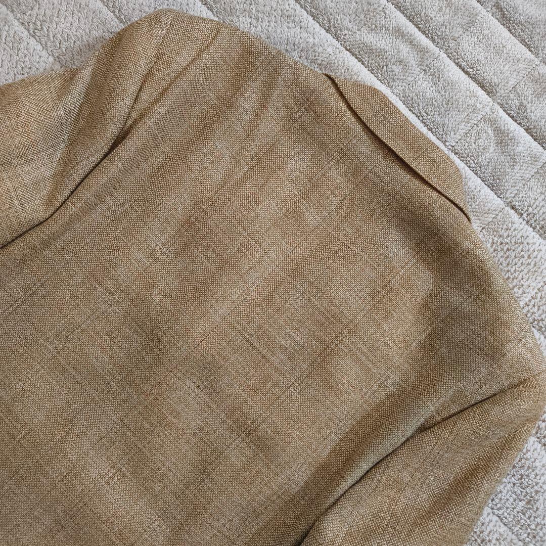 美品 ブルックスブラザーズ テーラード 三者混 シルク・リネン混 37SHT