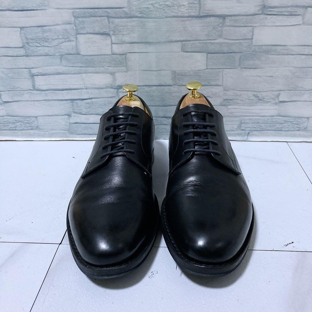 美品 ジャランスリワヤ ビジネスシューズ EDWARD 42 ダイナイト 黒