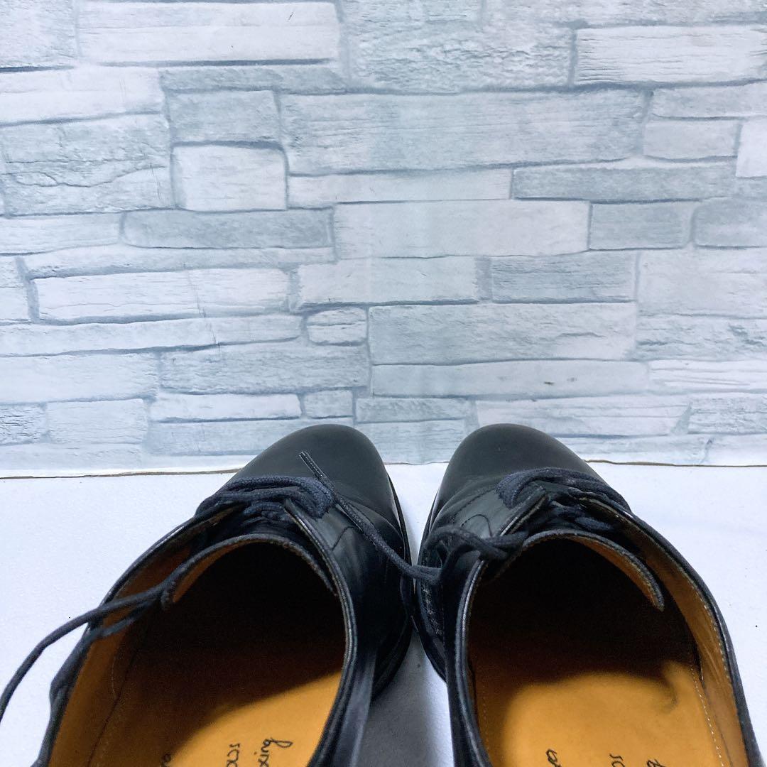 美品 ジャランスリワヤ ビジネスシューズ EDWARD 42 ダイナイト 黒