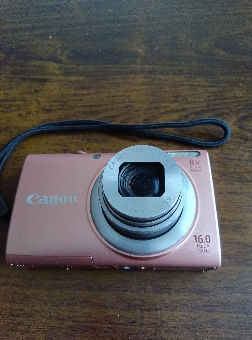 ♥Canon コンパクト・デジタルカメラ ピンク 16.0MP