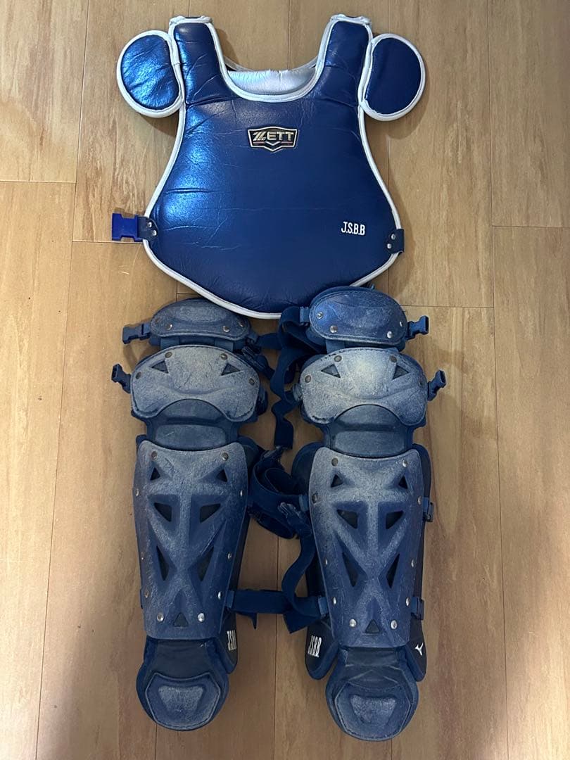 ☆*彡様 少年軟式用　キャッチャー　プロテクター　レガース