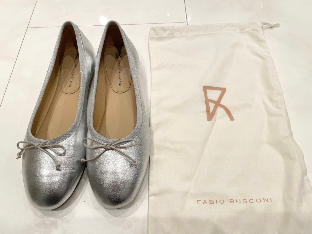 FABIO RUSCONI バレエシューズ