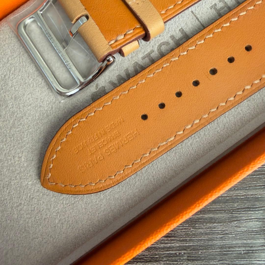 145 試着のみ　Apple Watch エルメス　サーキット　ブラウン　レザー