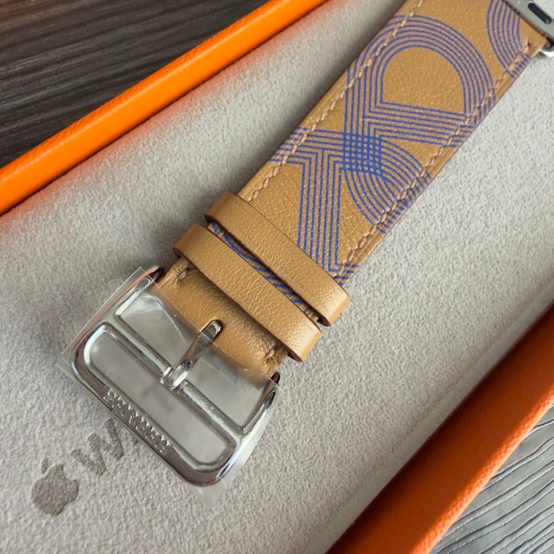 145 試着のみ　Apple Watch エルメス　サーキット　ブラウン　レザー