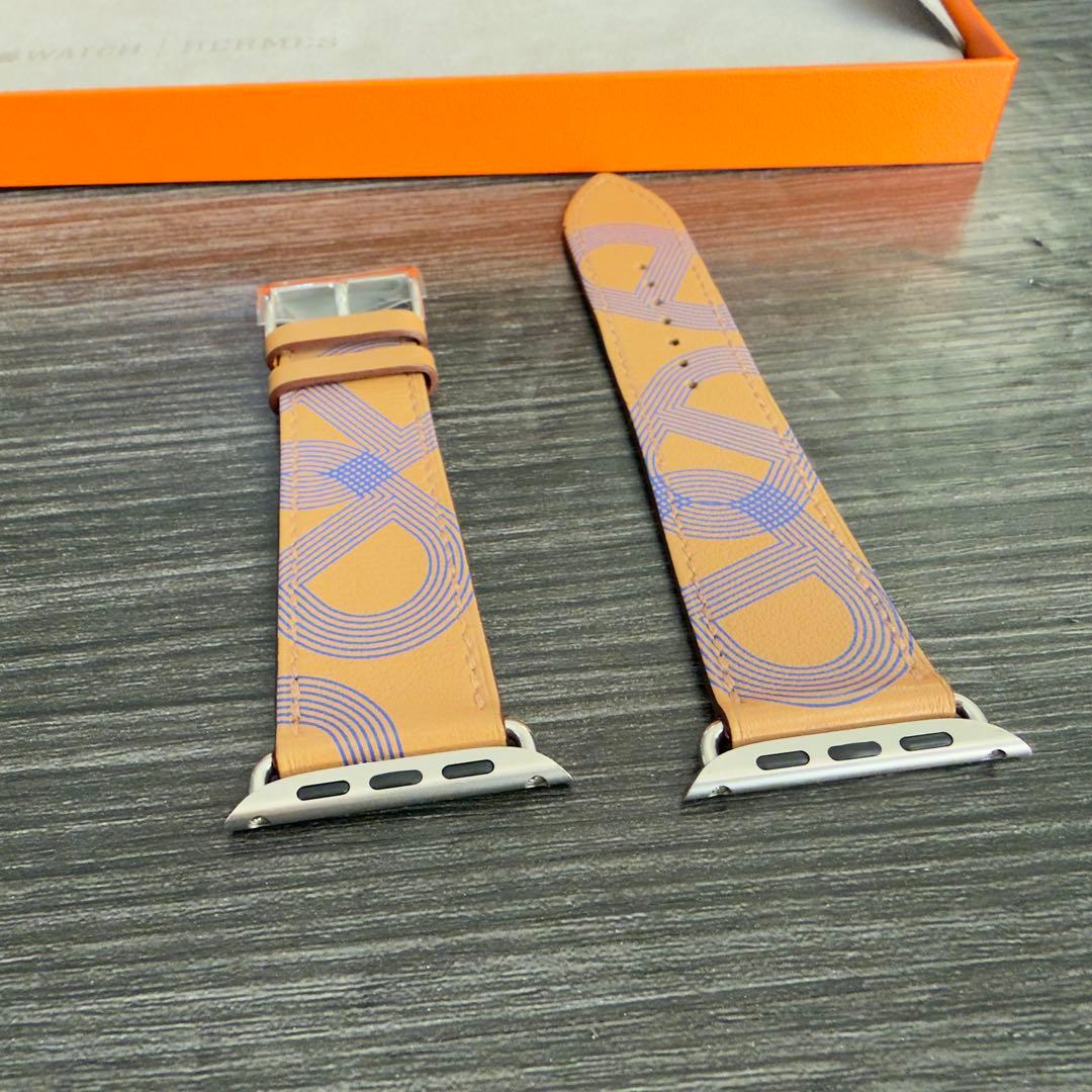 145 試着のみ　Apple Watch エルメス　サーキット　ブラウン　レザー