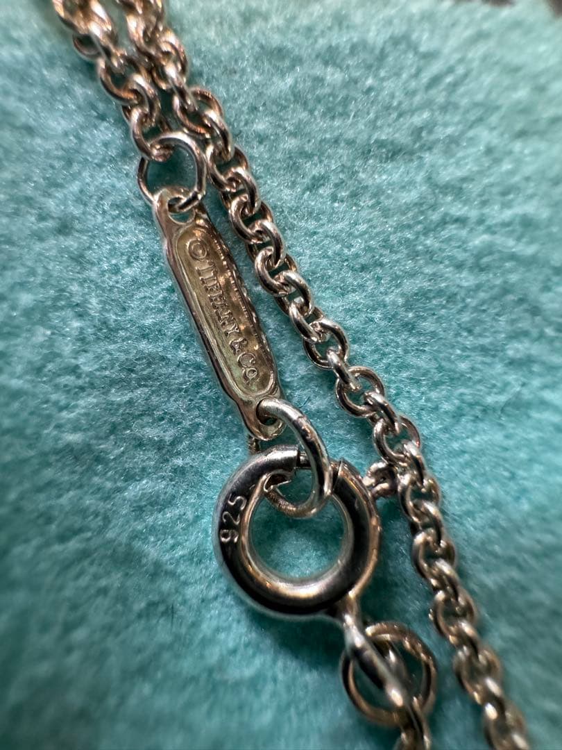 美品Tiffany & Co. 1837 ラウンドタグ ネックレス SV925