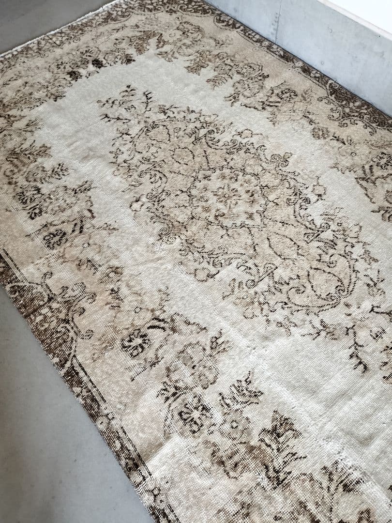 【strawberry_jam15】超大判クリームベージュラグNo.629