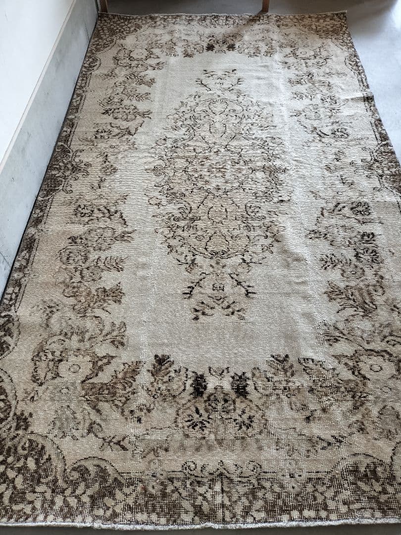 【strawberry_jam15】超大判クリームベージュラグNo.629