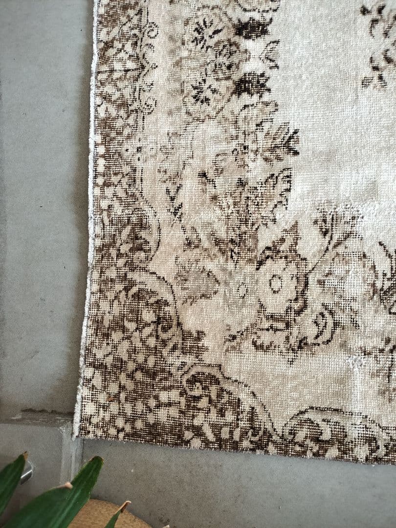 【strawberry_jam15】超大判クリームベージュラグNo.629