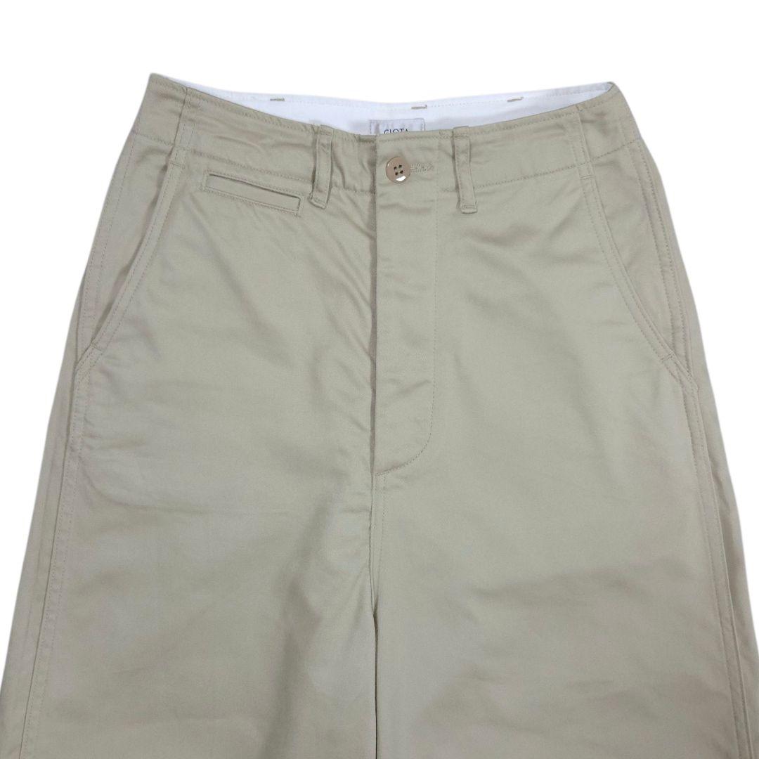 パンツ CIOTA Beige Wide Chino Pants