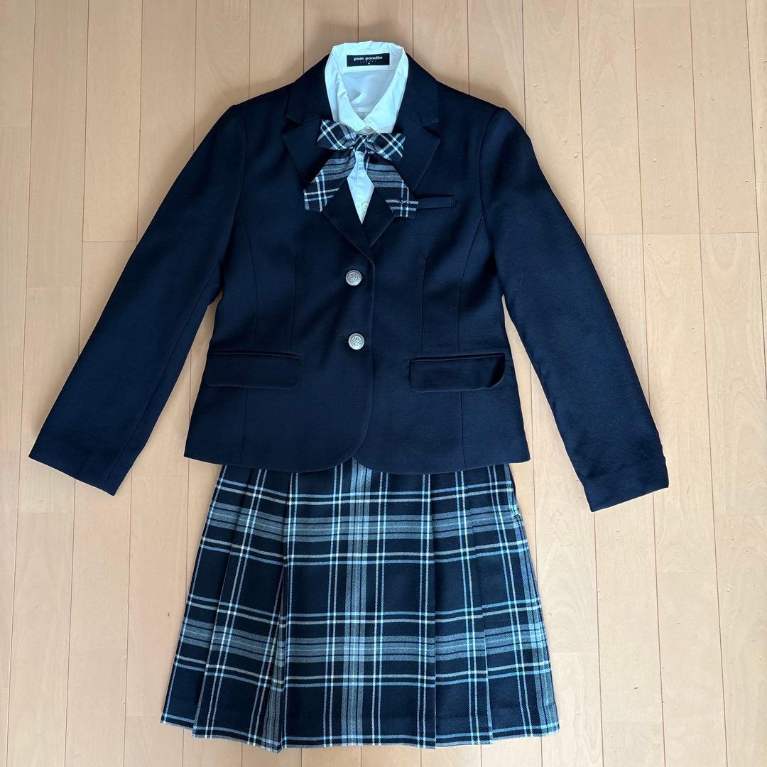 【値下げ】ポンポネット　卒服　スーツ　フォーマル　140/150