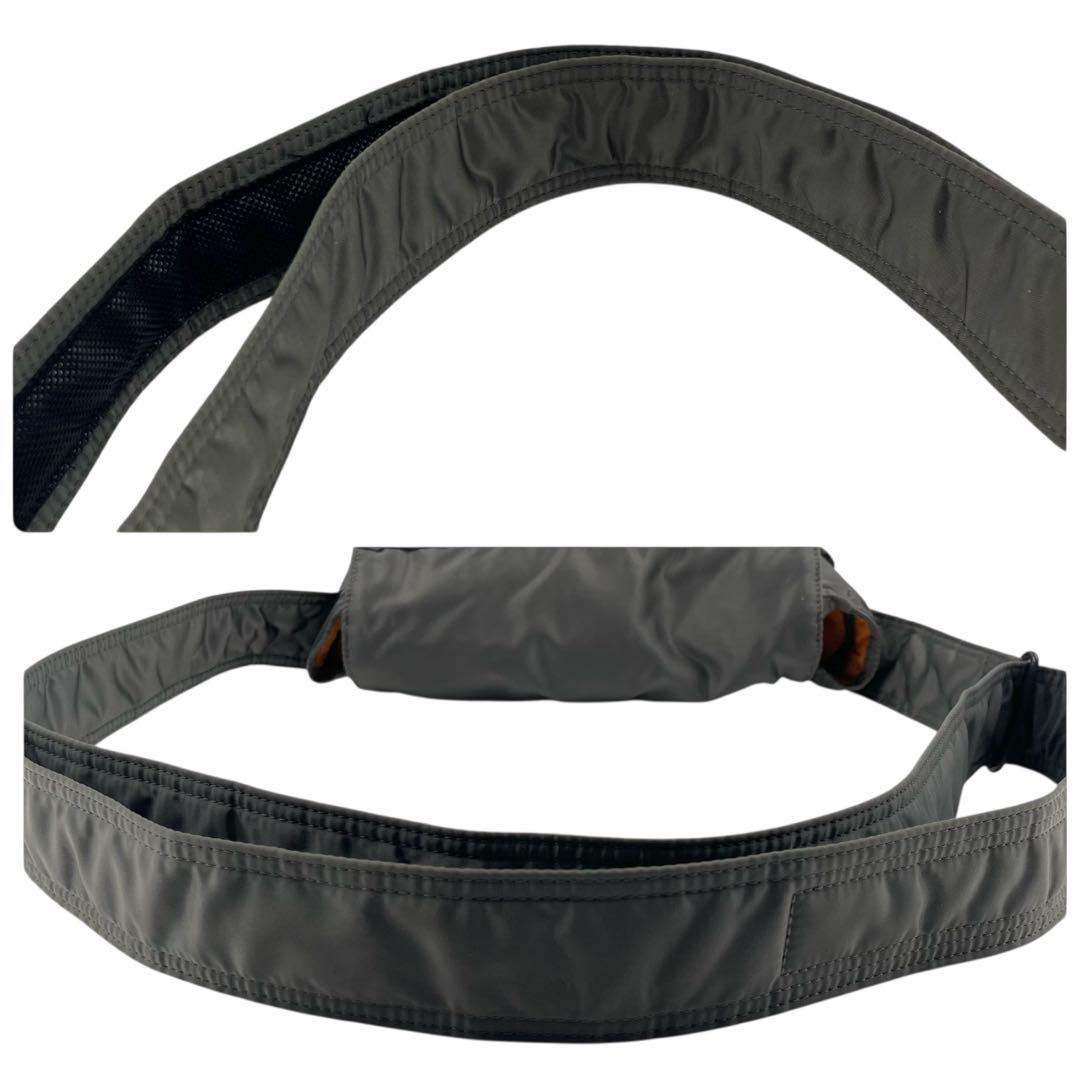 【極美品】 ポーター ショルダーバッグ タンカー シルバーグレー 廃盤 レア