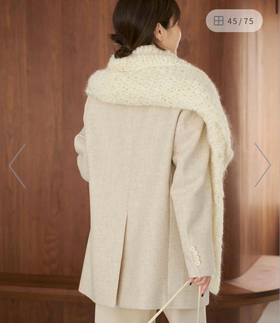 plage Big Tailored ジャケット ベージュ 36