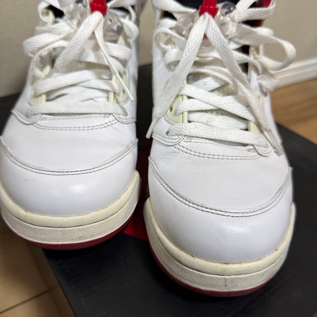 AIR JORDAN5 エアジョーダン5 ファイヤーレッド ブラックタン　美品