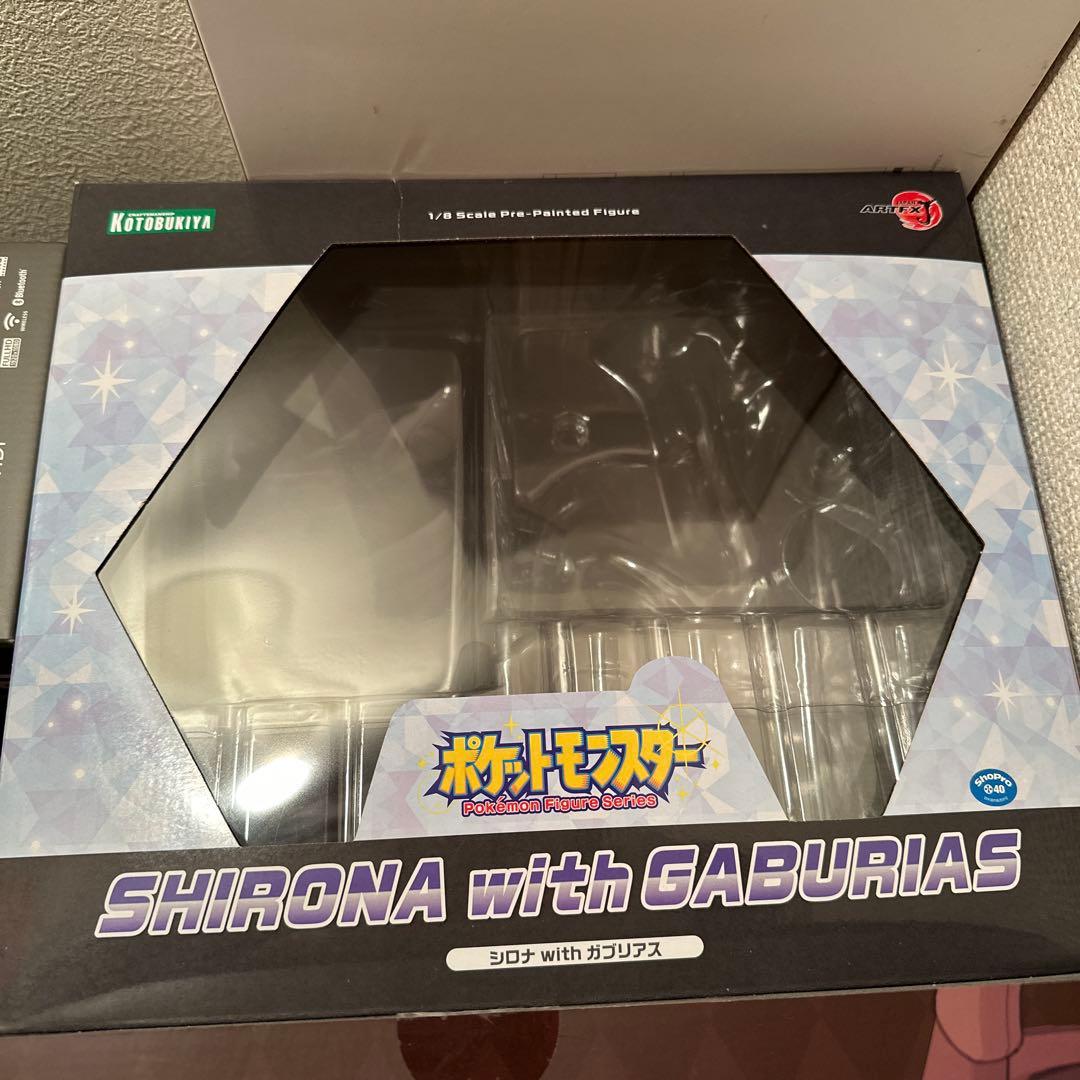 ポケモン ARTFX J シロナ with ガブリアス フィギュア コトブキヤ製