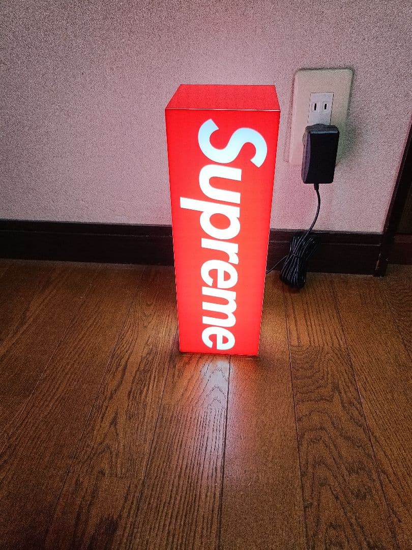 未使用 Supreme Box Logo Lamp シュプリーム