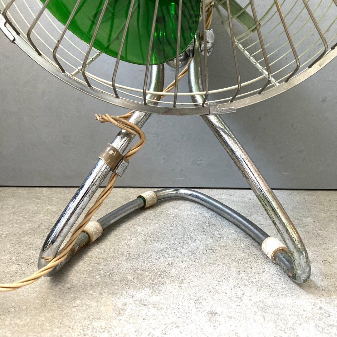 昭和レトロ 富士電機 サイレントファン 扇風機 3枚羽 レトロ家電