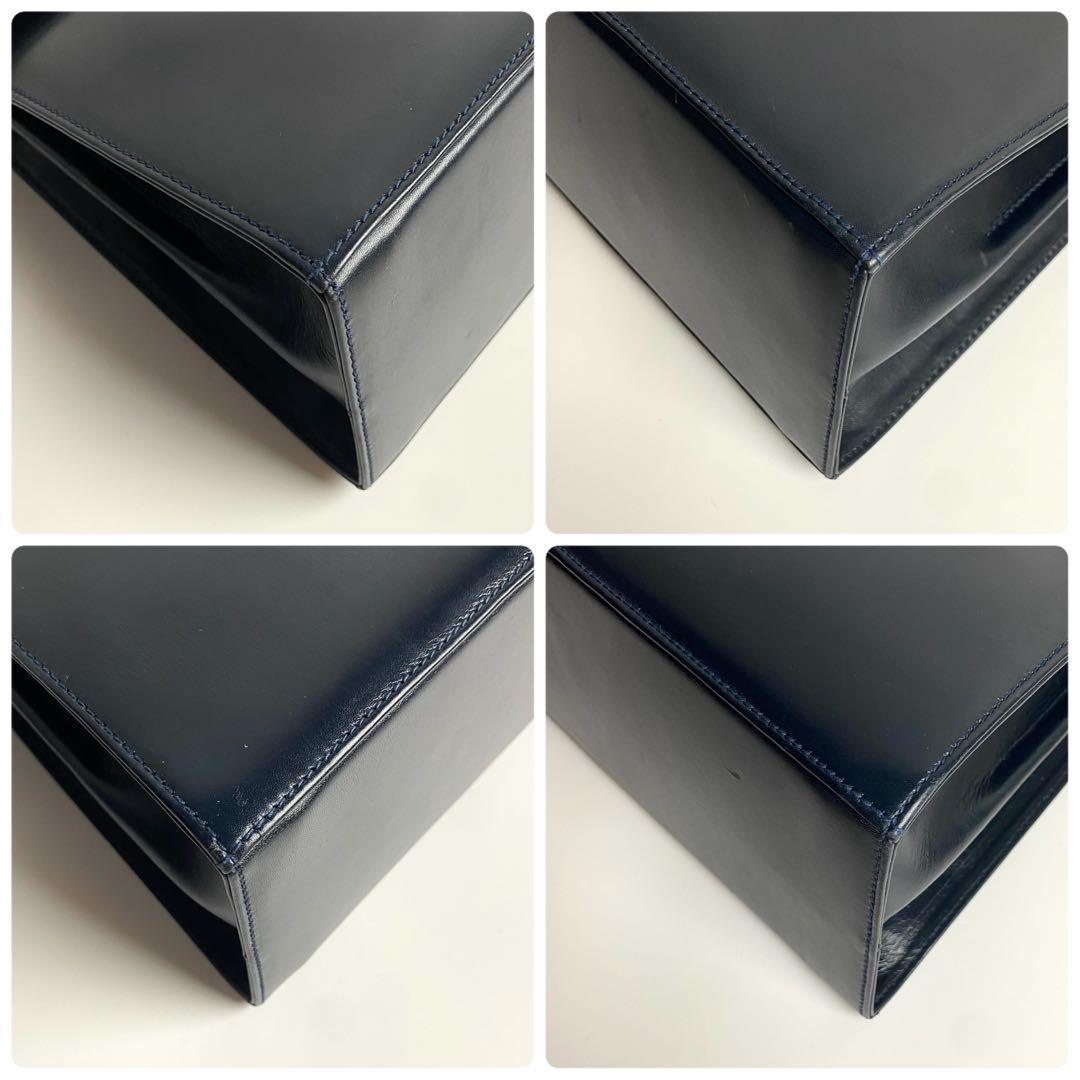 【美品☆人気】フェラガモ ガンチーニ ハンドバッグ 2way ブラック