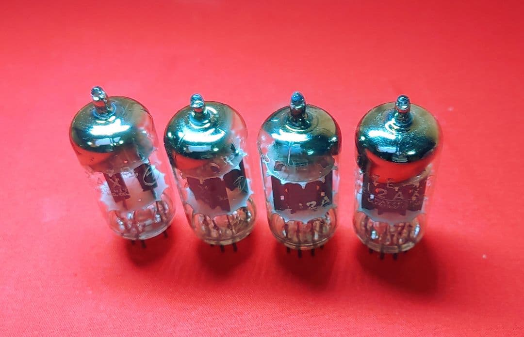 m*a様 値下げ★真空管 12AX7 4本 松下　ナショナル MADE IN J